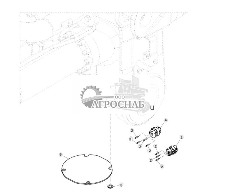 Cover, Boom Slewing Sensor Hole (002140 - ) - ST914900 384.jpg